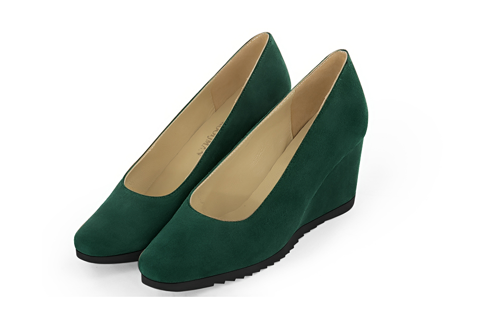 vert bouteille dress pumps - Florence KOOIJMAN